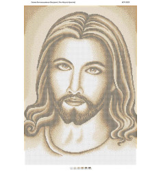 Лик Иисуса Христа (золото) ([БСР 2029])